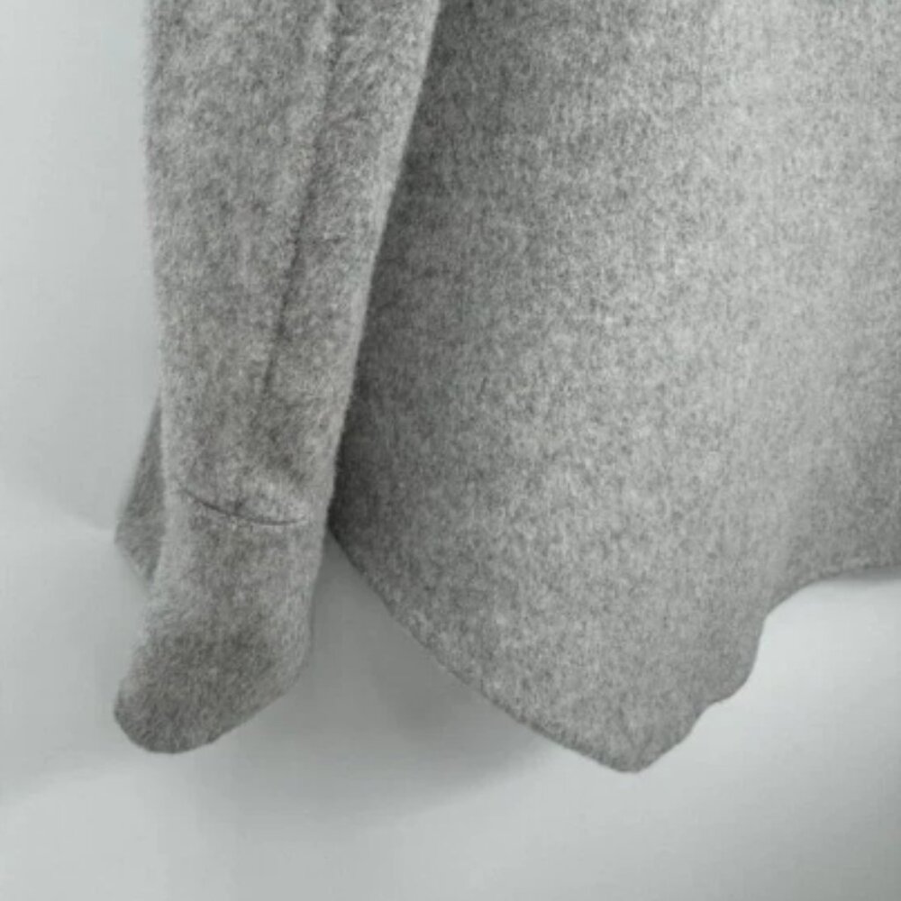 Theory Wool Cashmere Oversized Shirt Jacket LUXE NEW DIVIDE OS JK DF woman’s siz - Picture 11 of 12